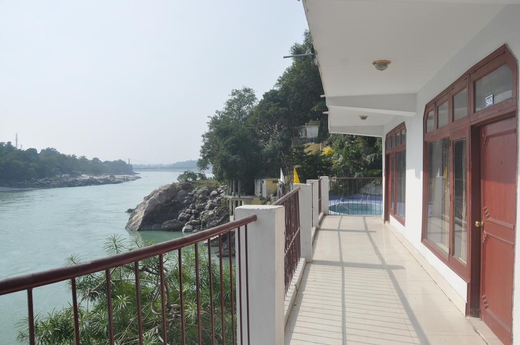 Ganga Beach Resort Rishīkesh Eksteriør bilde