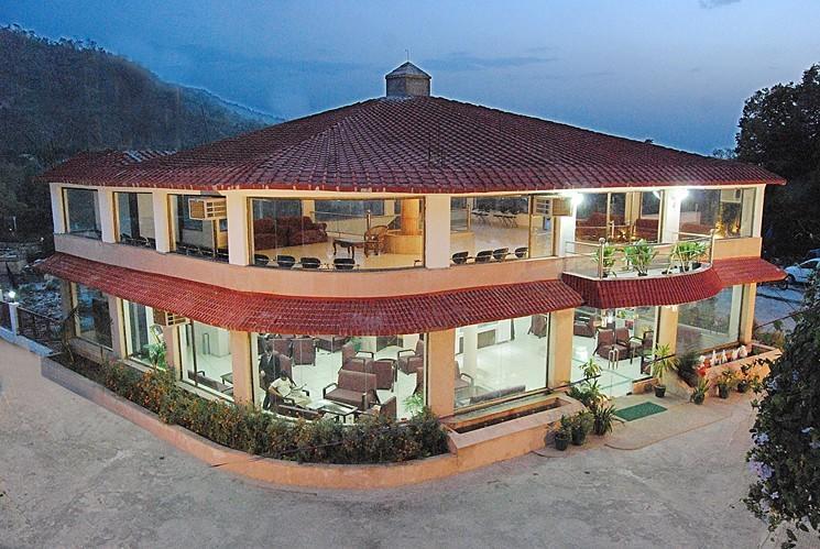 Ganga Beach Resort Rishīkesh Eksteriør bilde