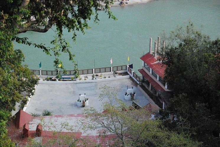 Ganga Beach Resort Rishīkesh Eksteriør bilde